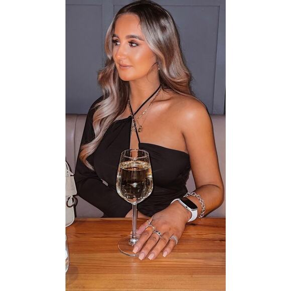 Zara Draped Asymmetric Dress - Picture 3 of 9